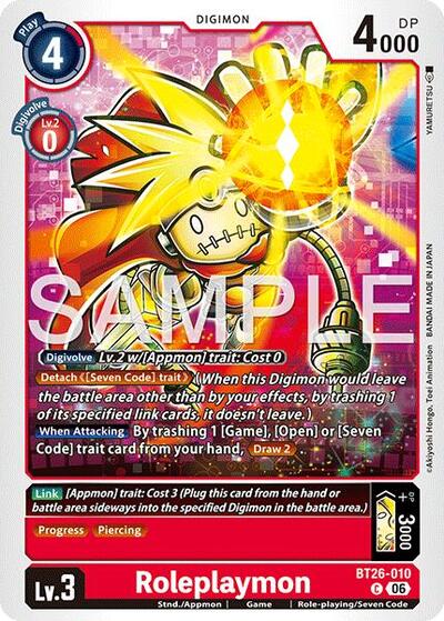 Roleplaymon - Timeless Bonds Digimon spoiler