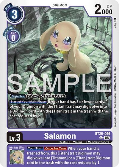Salamon - Timeless Bonds Digimon spoiler