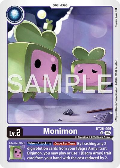Monimon - Timeless Bonds Digimon spoiler