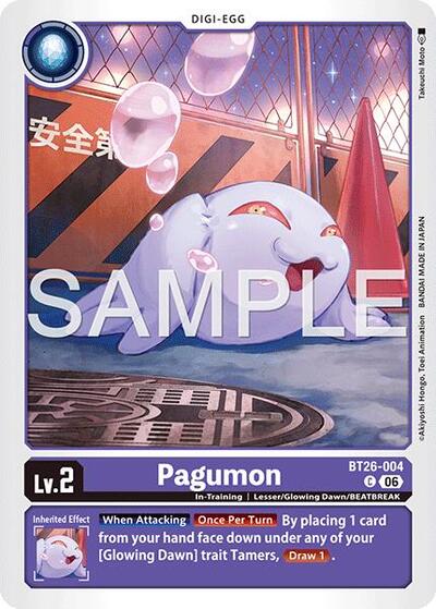 Pagumon - Timeless Bonds Digimon spoiler