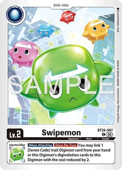 Swipemon - Timeless Bonds Digimon spoiler