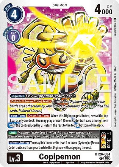 Copipemon - Timeless Bonds Digimon spoiler