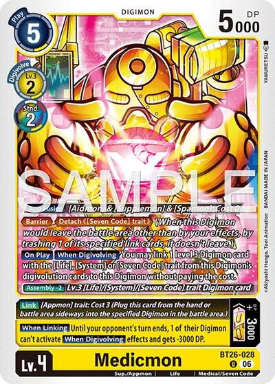 Medicmon - Timeless Bonds Digimon spoiler