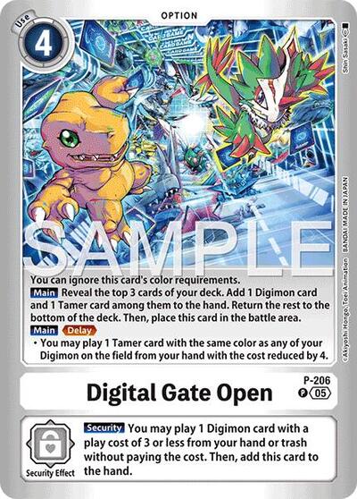 Digital Gate Open