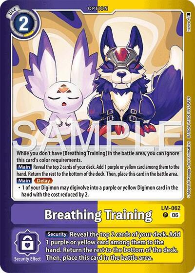 Breathing Training