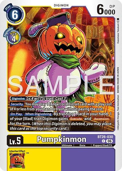 Pumpkinmon - Timeless Bonds Digimon spoiler