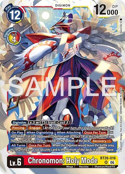 Chronomon: Holy Mode