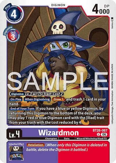 Wizardmon - Timeless Bonds Digimon spoiler