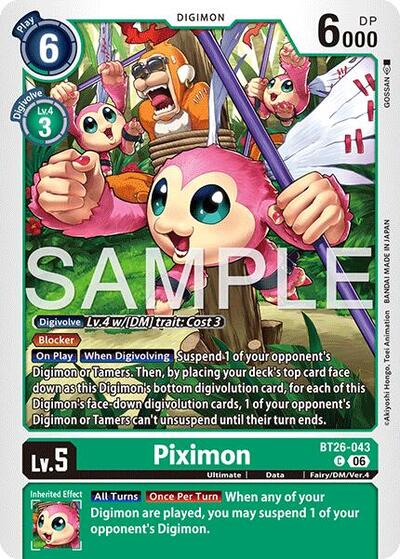 Piximon - Timeless Bonds Digimon spoiler