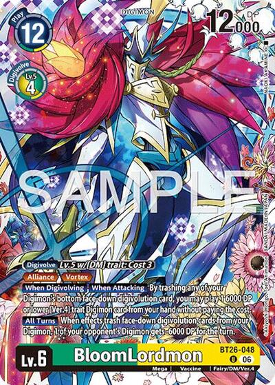 Bloomlordmon - Timeless Bonds Digimon spoiler