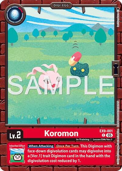 Koromon - Limited Card Pack -Final Crest- Digimon spoiler