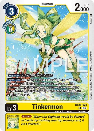 Tinkermon - Timeless Bonds Digimon spoiler