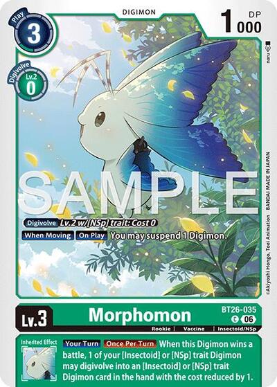Morphomon - Timeless Bonds Digimon spoiler