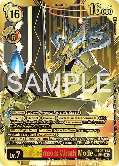 Jupitermon: Wrath Mode (Rare Pull)