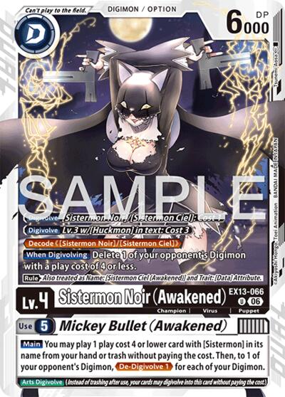 Sistermon Noir (Awakened) // Mickey Bullet (Awakened)