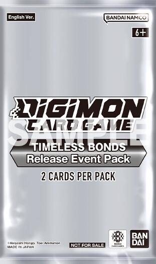 Timeless Bonds Release Event Pack - Timeless Bonds Digimon spoiler