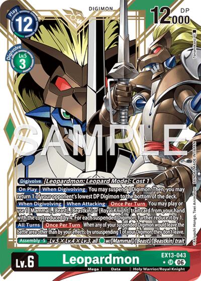 Leopardmon (Alternate Art)